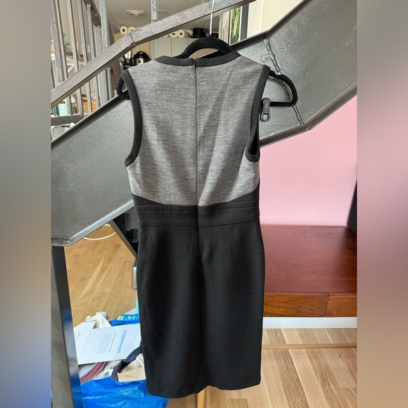 Joseph black & grey color block sheath dress - Picture 2 of 3
